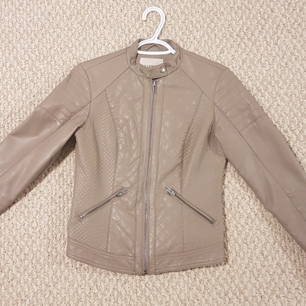 Smartset leather jacket